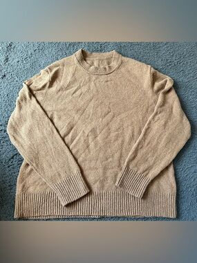 Lululemon Relaxed-Fit Knit Sweater CERA Brown Men's Size Medium
